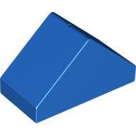 Lego Duplo Brick 4 x 2 Double Slope 45° / Blue