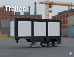Box Trailer - no Truck