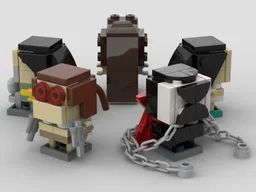 Mini-brickheadz - Top Cow Heroes