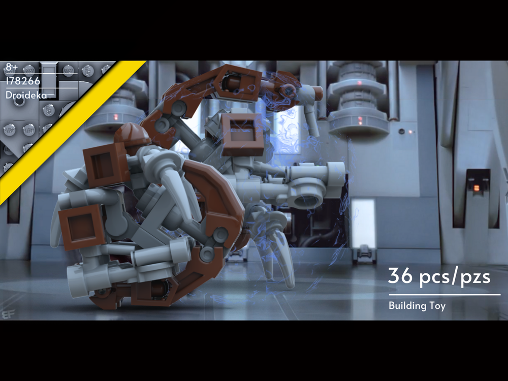 Lego Droideka - Minifig Scale