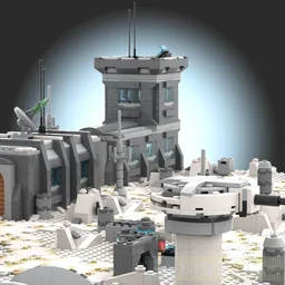 Hoth battle base trenchline