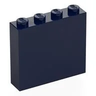 Brick 1 x 4 x 3 / Dark Blue