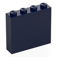 Lego Brick 1 x 4 x 3 / Dark Blue