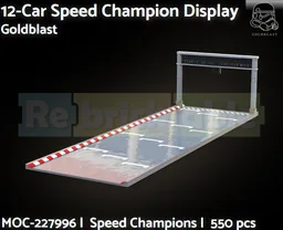 12-Car Speed Champion Display