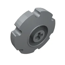 Technic Tread Sprocket Wheel Small 6 Tooth / Pearl Light Gray