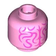 Minifig Head (No Face), Brain Print