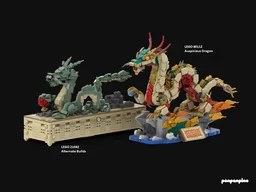 Oriental Dragon Statue