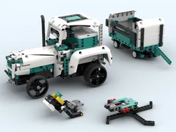 Mindstorms Tractor with equipment