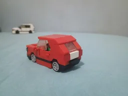 Red car