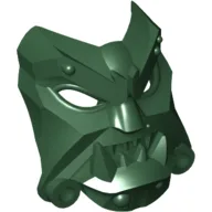 Large Figure Mask, Ogrum / Dark Green