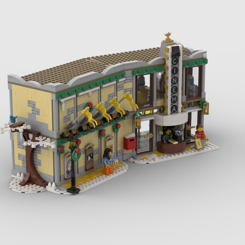 Lego Winter Village Cinema