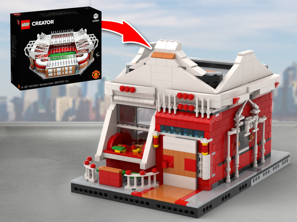 Lego 10272 Modular Sushi Bar Alternative Build