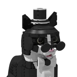 Hat, Bow-tie, Sunglasses for Tuxedo Cat 21349 | Distinguished Gentleman