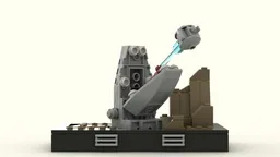 Escape the space slug diorama