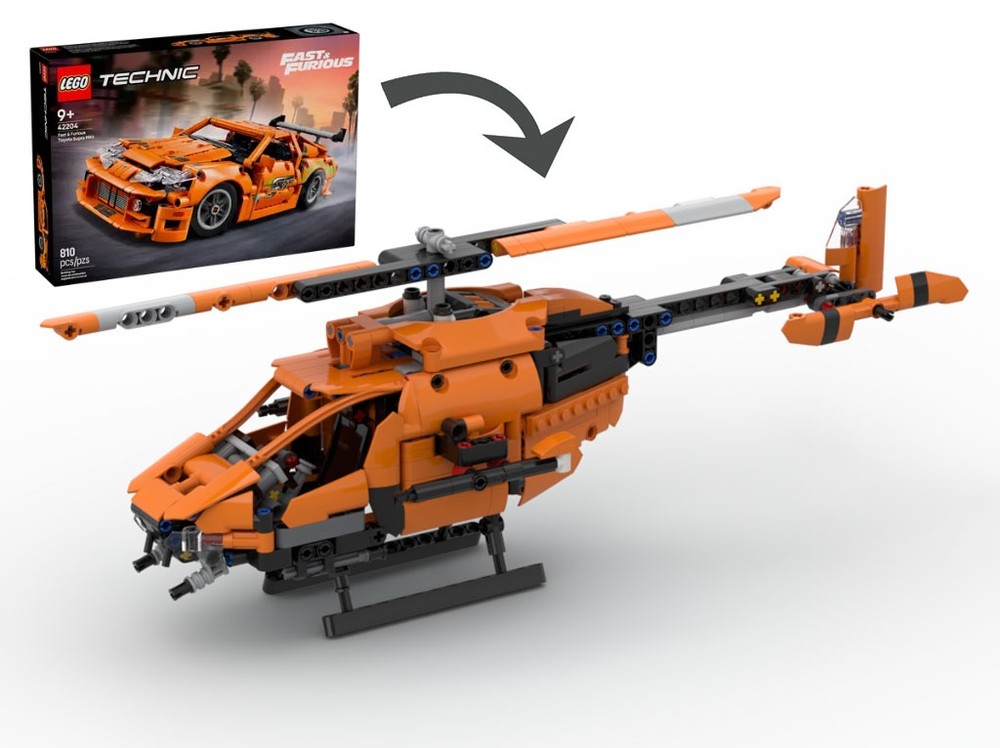 Lego 42204 Firehawk Copter