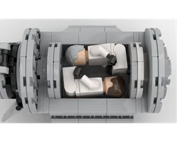 Apollo-Soyuz Docking Module - Minifig Scale