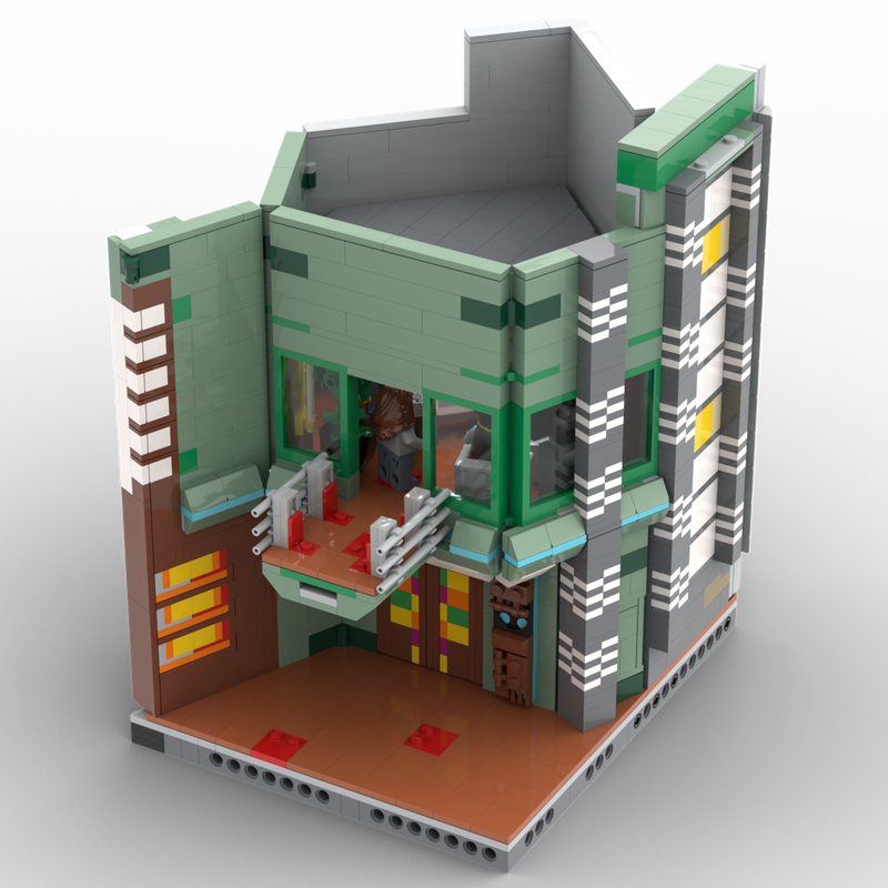 Lego Stargate Atlantis Commander's Office (LEGO® colors)