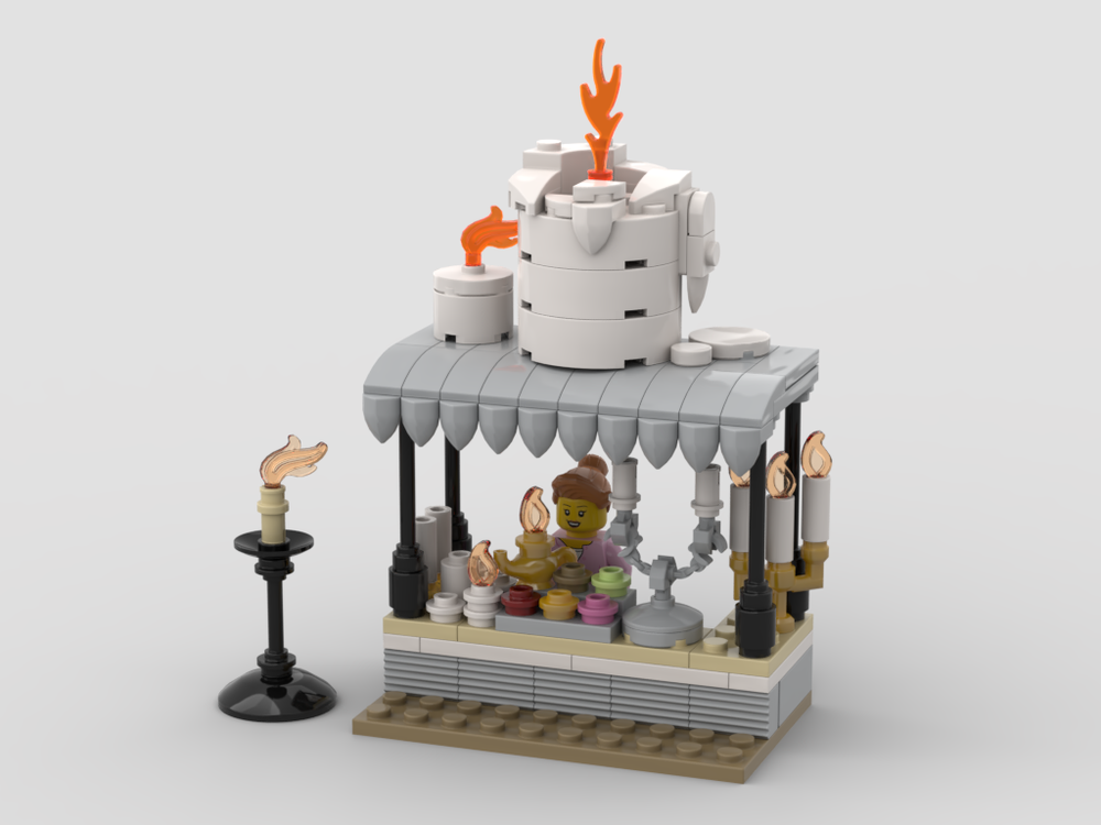 Lego Candle Stand