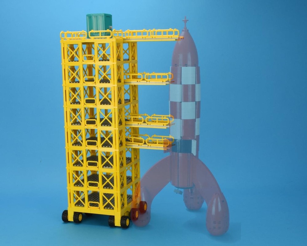 Lego Launch Tower for 21367 Tintin Moon Rocket