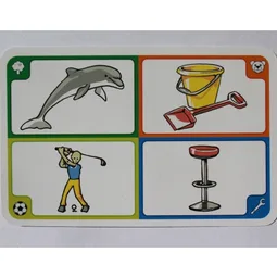 Game Card, Creationary, 101 Dolphin / [No Color/Any Color]