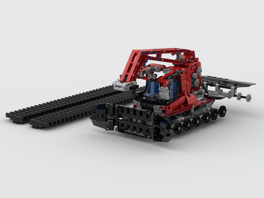 Lego motorized Snow groomer 8263 with winch