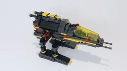 ALIENATOR Blacktron I remake 6876