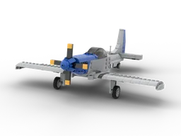 P51 mustang blue