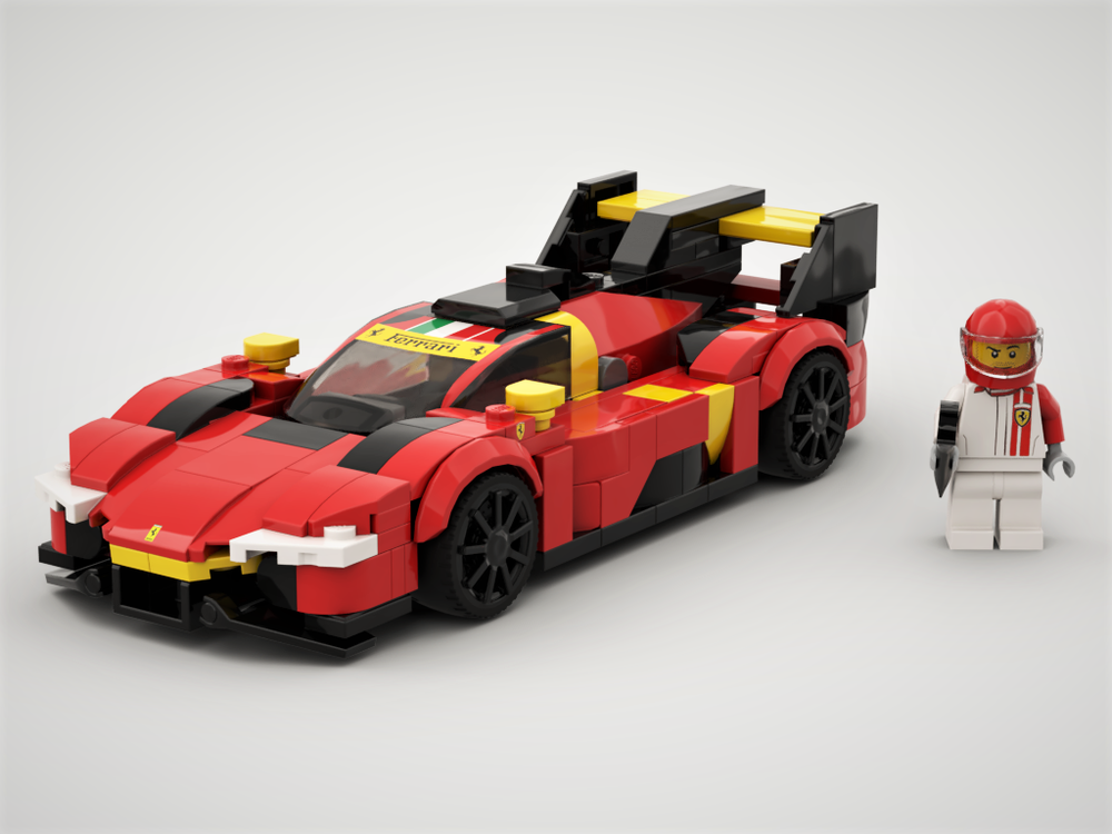 Lego Ferrari F499P LMH (Le Mans Hypercar)