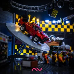 Top Gear studio diorama