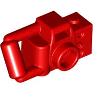 Equipment Camera Handheld with Central Viewfinder / Red