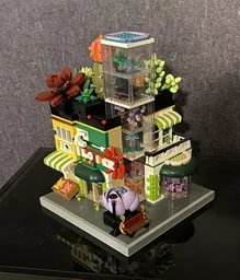 Modular Flower store + Display for set 10309