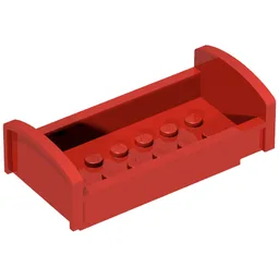 Fabuland, Bed / Red