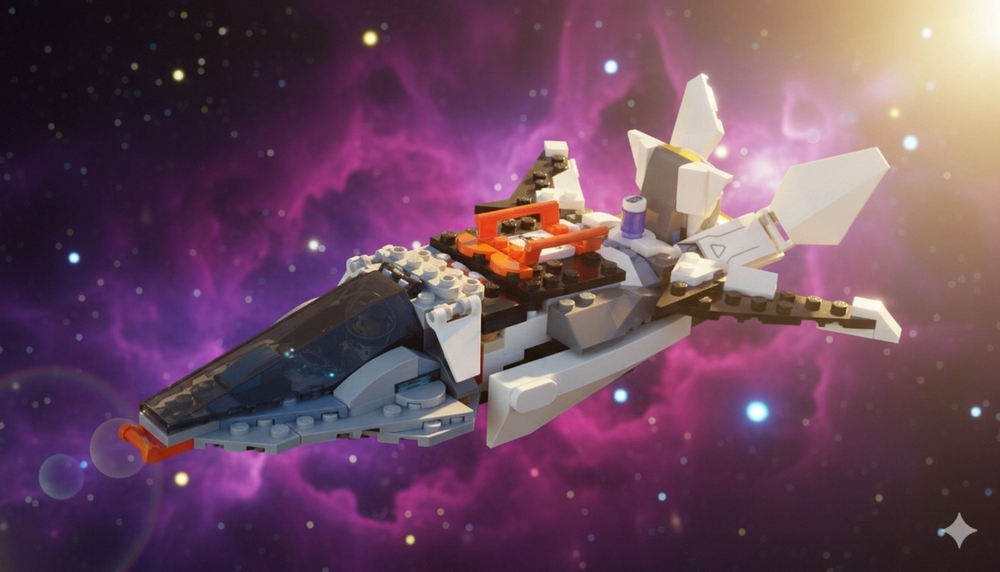 Lego (60430) Omicron A1 Modular Starship