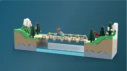 Poly Bridge - Modular Poly Bridge System