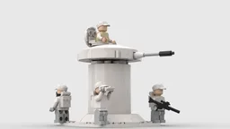 Hoth Rebel DF.9 Anti-Infantry Turret Tower