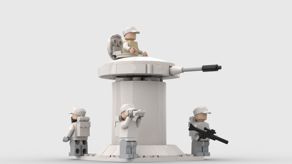 Lego Hoth Rebel DF.9 Anti-Infantry Turret Tower
