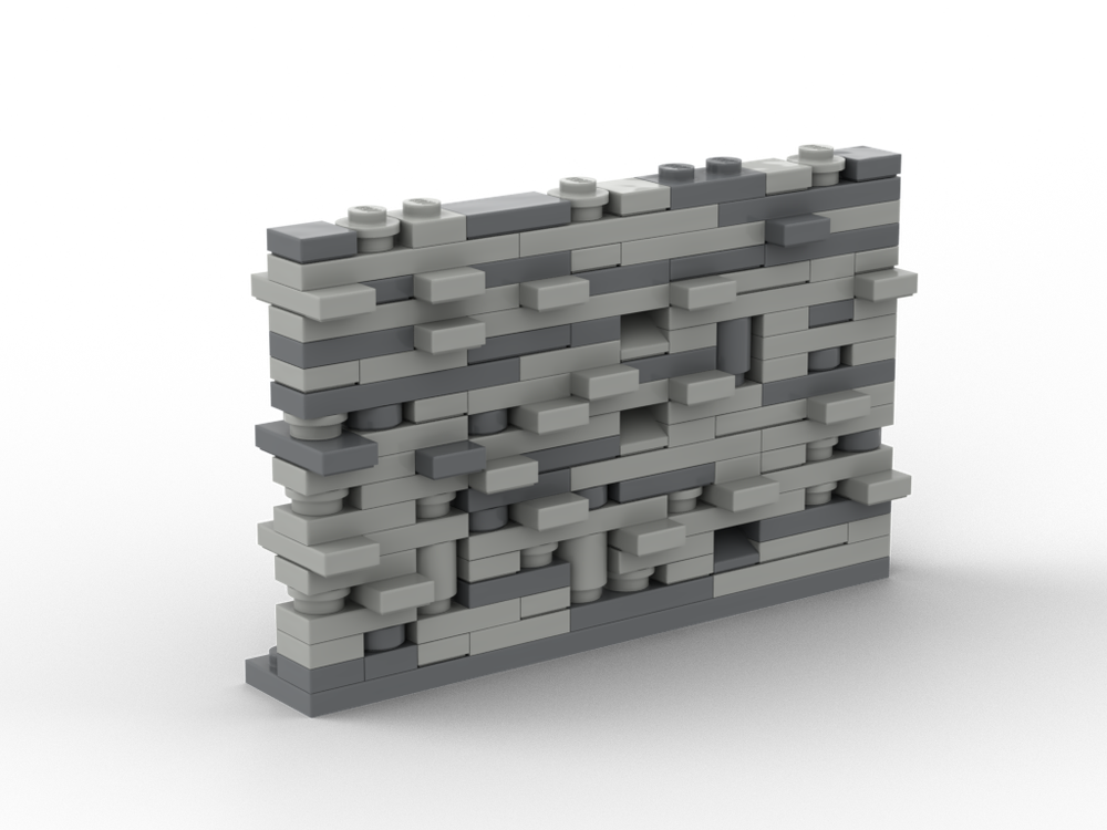 Lego Detailed wall section