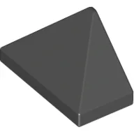 Brick Sloped 45° 2 x 1 Triple with Inside Stud Holder
