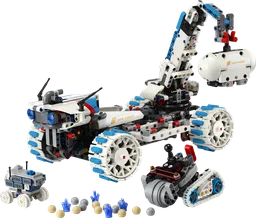 Lunar Outpost Moon Rover Space Vehicle