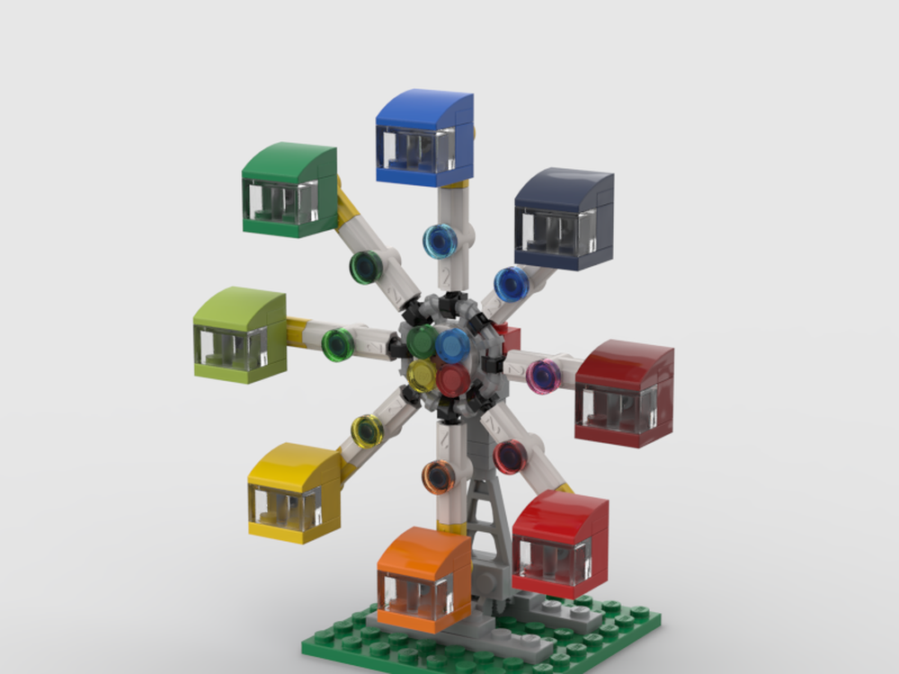 Lego mini Ferris wheel