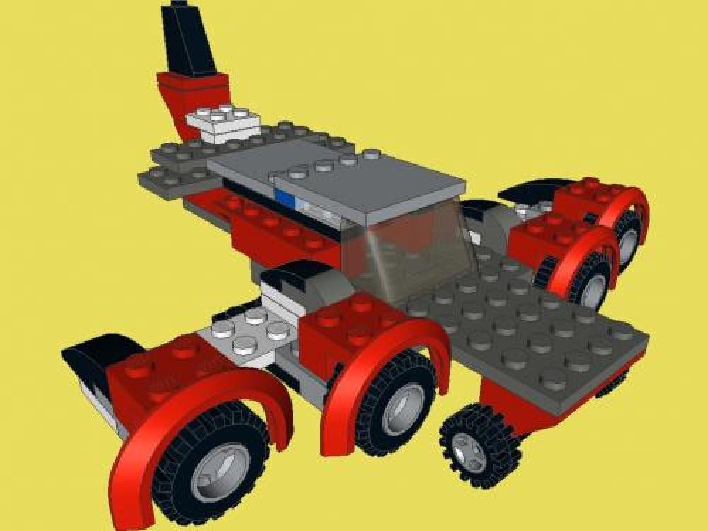 Lego Racing Team Plane