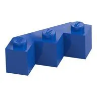 Brick Wedged 3 x 3 Facet / Blue