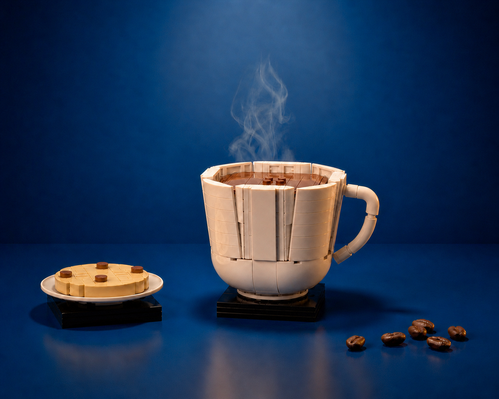 Lego coffee mug