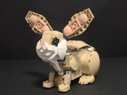 Pooping Cute Bunny