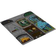 Lego Backdrop, Lenticular with Slytherin Common Room Print / Trans-Clear