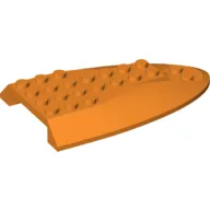 Aircraft Fuselage Curved Aft Section 6 x 10 Top / Orange