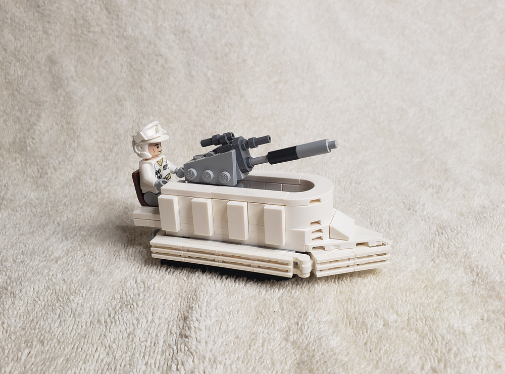 Lego Rebel Cannon Sled - Minifig Scale