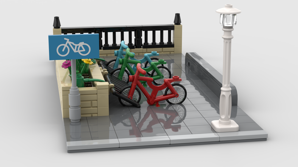 Lego Modular Bicycle Stand