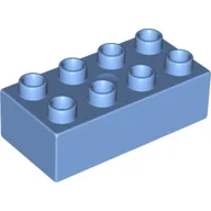 Duplo Brick 2 x 4 / Medium Blue