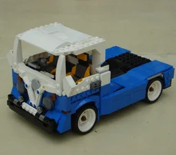 31006 + 31070 VW T1 Campervan flatbed